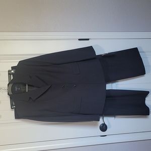 Dark gray suit